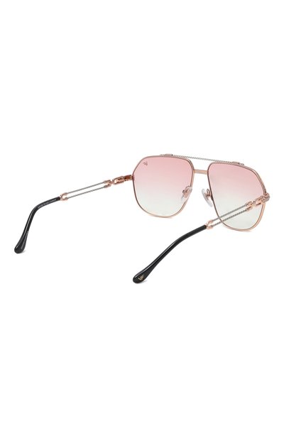 Солнцезащитные очки VINTAGE FRAMES, арт. B0SS D0UBLE R0PE 18KT TW0-T0NE G0LD/DUSTY R0SE, фото 5