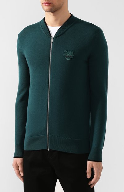 Шерстяной кардиган KENZO, арт. F965CA1023AB, фото 3