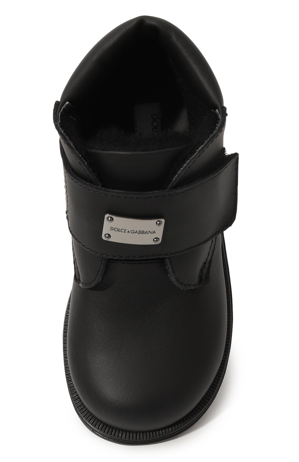 Кожаные ботинки DOLCE & GABBANA, арт. DL0075/A3444/19-28, фото 4