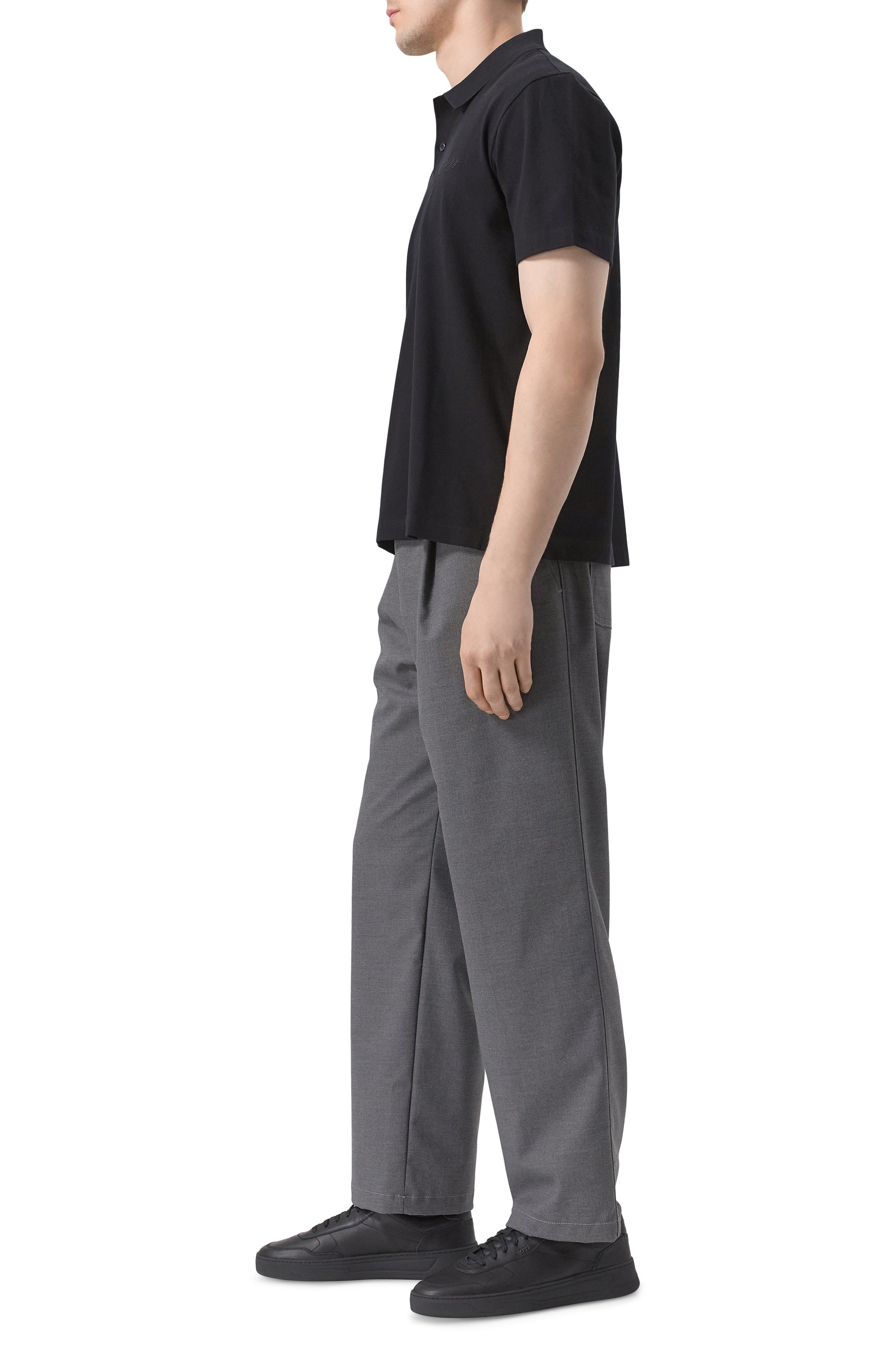 Кожаные кеды baltimore BOSS, арт. 50536484, фото 2