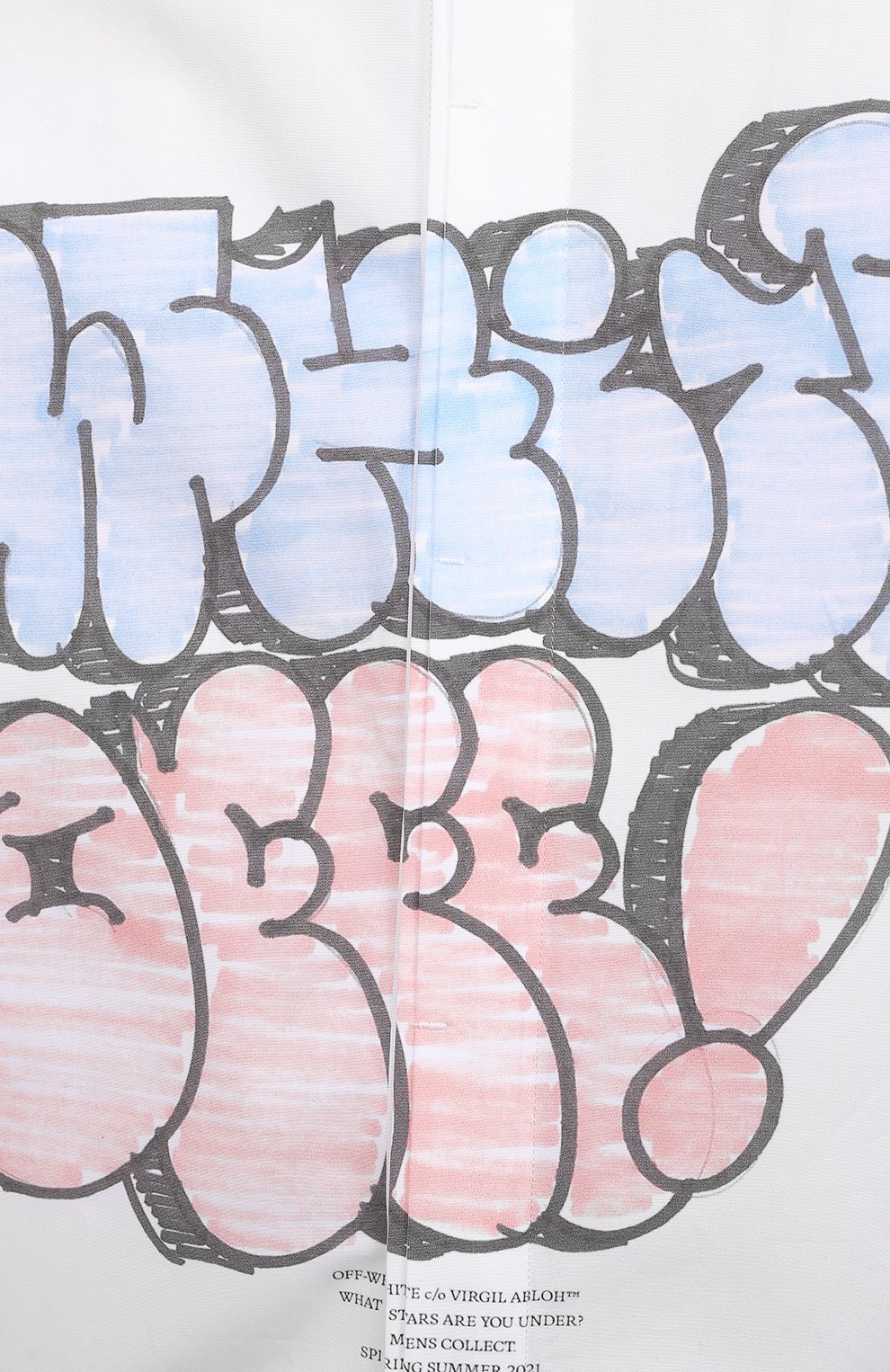 Хлопковая рубашка OFF-WHITE, арт. 0MGA152R21FAB002, фото 5