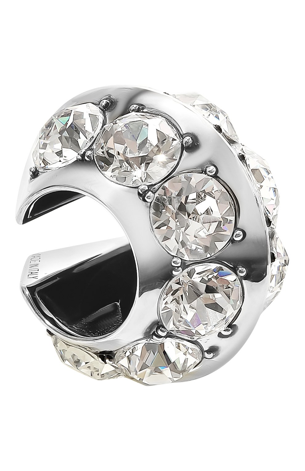 Кафф ALEXANDER MCQUEEN серебряного цвета по цене 49950 руб., арт. 757524/J160N, фото 3 Кафф ALEXANDER MCQUEEN, арт. 757524/J160N, фото 3