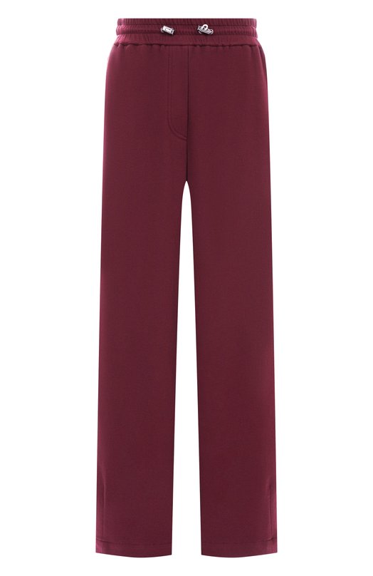Хлопковые брюки Brunello Cucinelli MG927VD299 Бордовый MG927VD299
