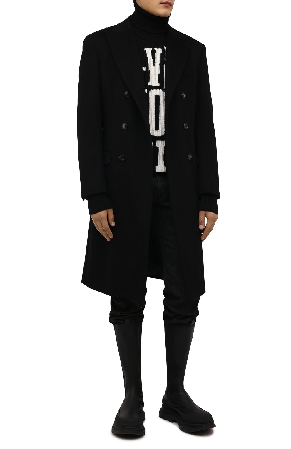 Кожаные челси ALEXANDER MCQUEEN, арт. 667813/WHZ66, фото 2