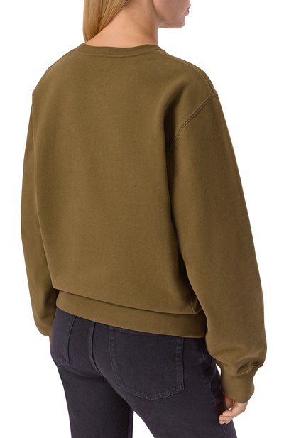 Хлопковый свитшот SAINT LAURENT, арт. 823184/Y36SW, фото 4