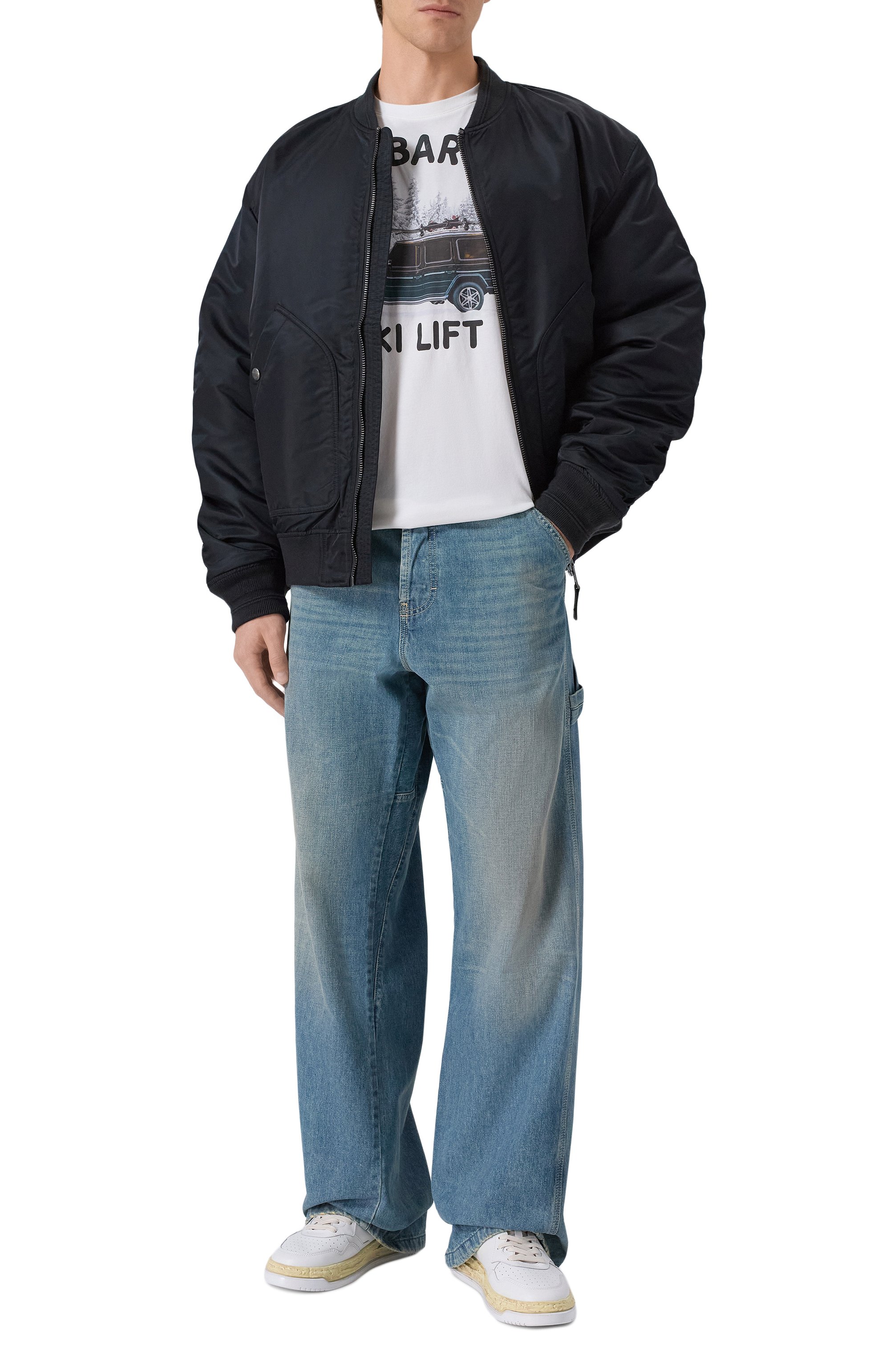 Хлопковая футболка MC2 SAINT BARTH белого цвета по цене 10750 руб., арт. ARN0004-00932I/ARN0TT WARM, фото 2 Хлопковая футболка MC2 SAINT BARTH, арт. ARN0004-00932I/ARN0TT WARM, фото 2