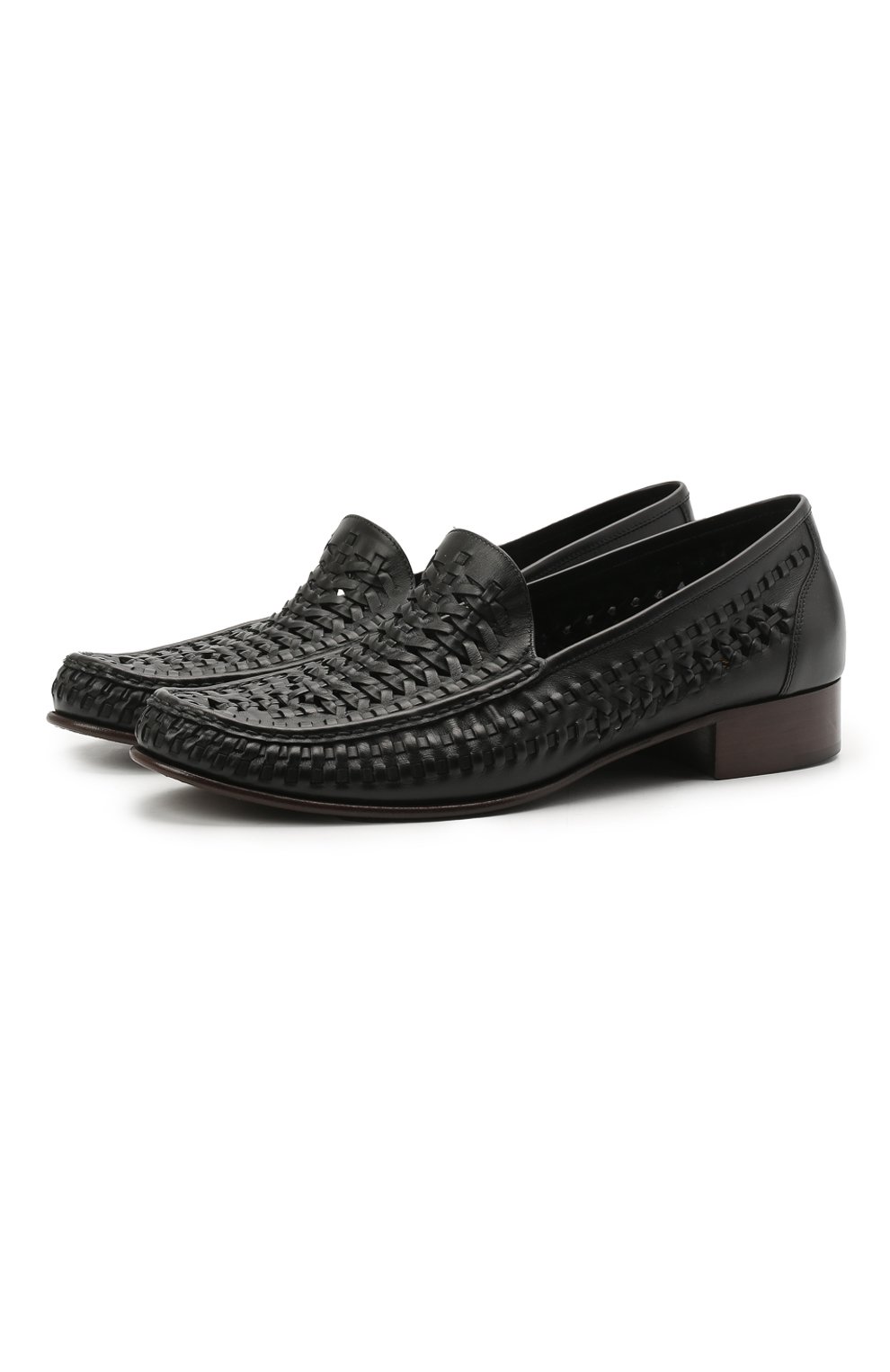 Кожаные лоферы swann SAINT LAURENT, арт. 649028/20200, фото 1