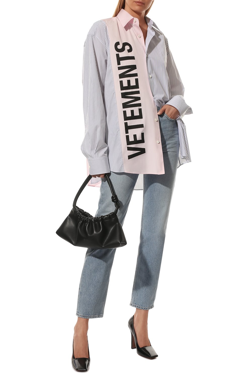 Хлопковая рубашка VETEMENTS, арт. UE52SH600P 1003/W, фото 2