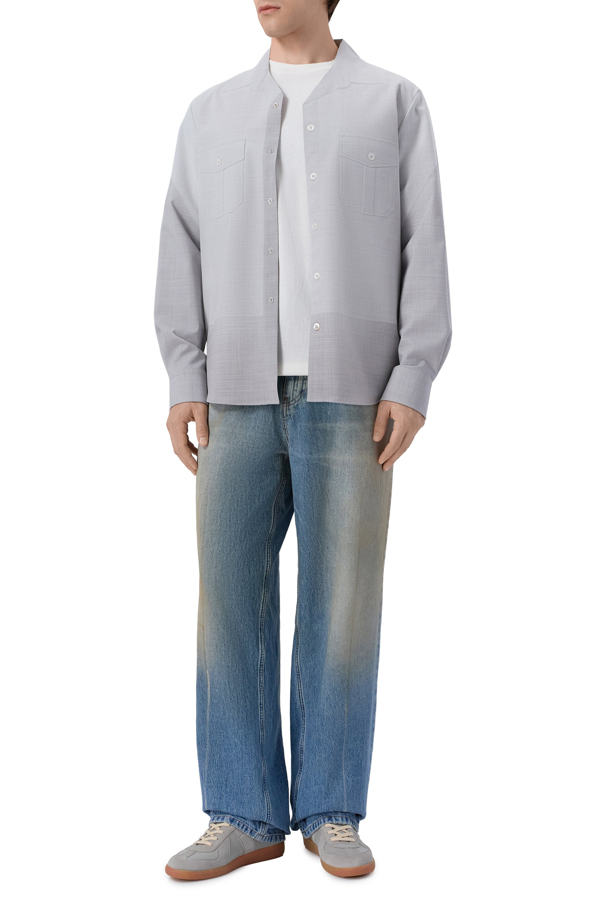 Хлопковая футболка MAISON MARGIELA, арт. S67GC0044/S24575, фото 2