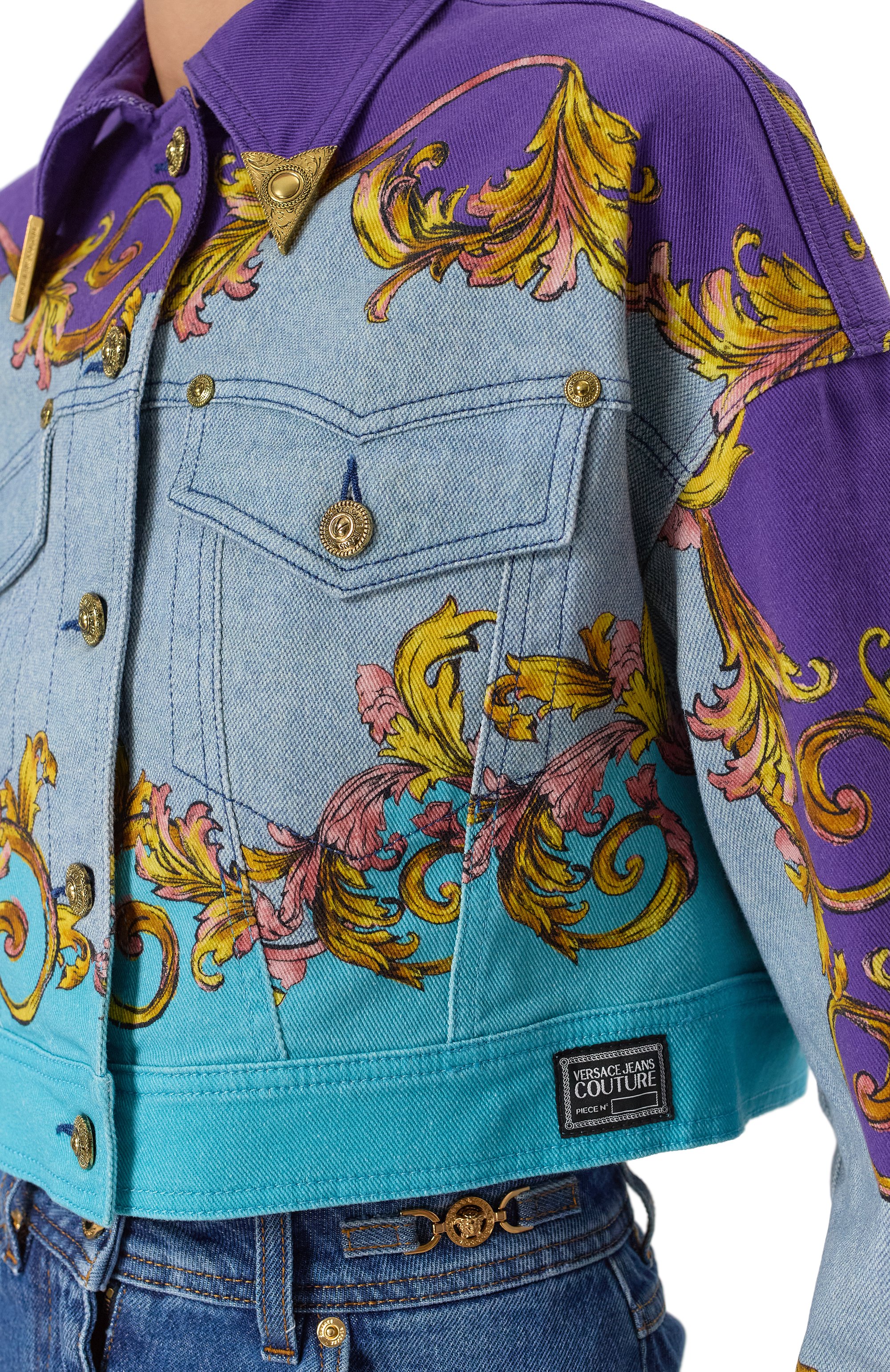 Джинсовая куртка VERSACE JEANS COUTURE, арт. 78HAS4P0/ES139L54, фото 5