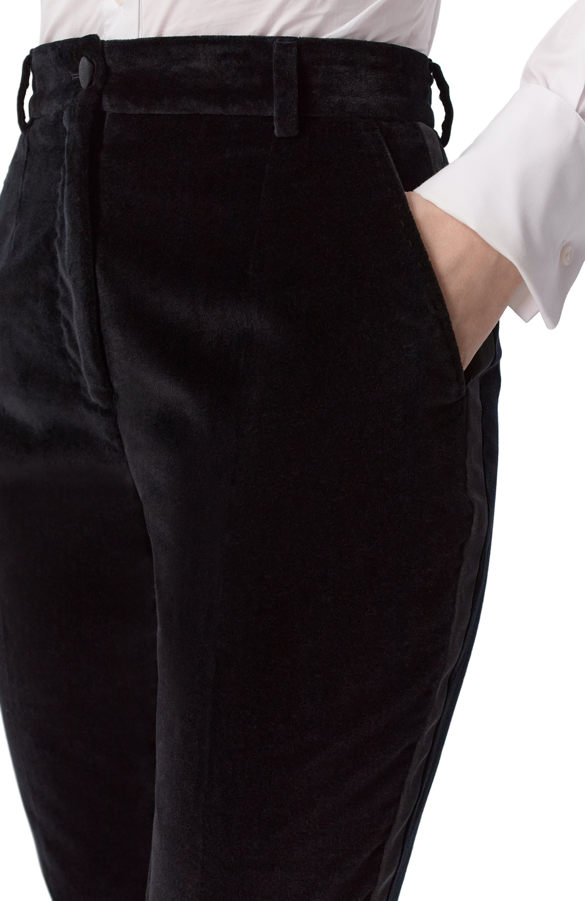 Бархатные брюки DOLCE & GABBANA, арт. FTC71T/FUVG7, фото 5