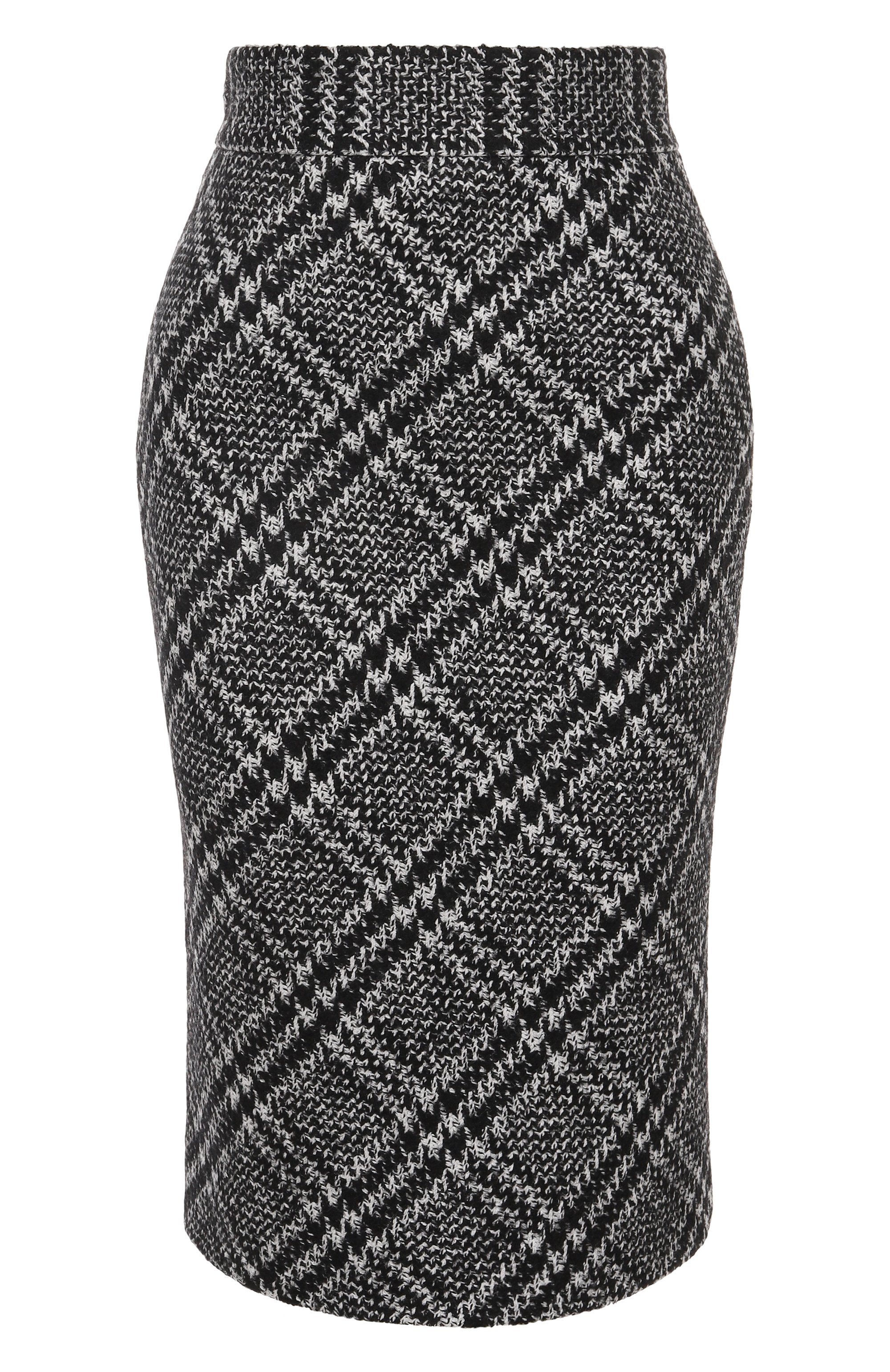 Юбка из шерсти и шелка DOLCE & GABBANA, арт. F4C6CT/FQZAH, фото 1