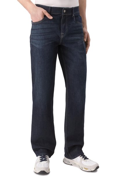 Джинсы austin 7 FOR ALL MANKIND темно-синего цвета по цене 23700 руб., арт. 7T046922-LDK, фото 3 Джинсы austin 7 FOR ALL MANKIND, арт. 7T046922-LDK, фото 3