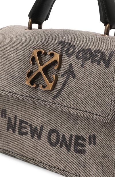 Сумка jitney quote baby OFF-WHITE, арт. 0WNP063F25DEN001, фото 3