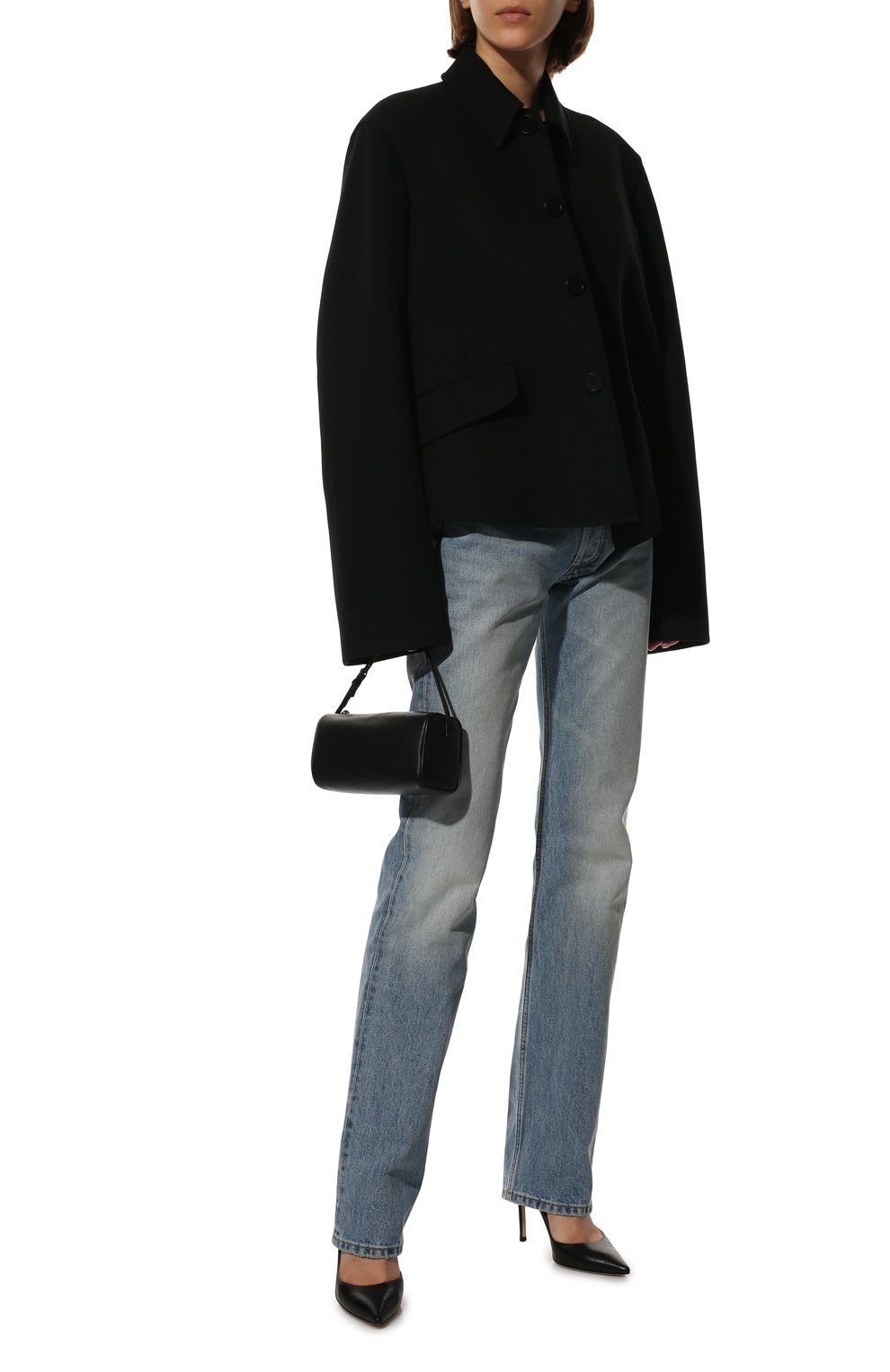 Джинсы MAISON MARGIELA голубого цвета по цене 64900 руб., арт. S50LA0193/S30561, фото 2 Джинсы MAISON MARGIELA, арт. S50LA0193/S30561, фото 2