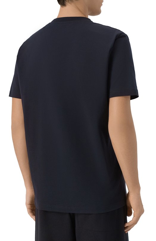 Хлопковая футболка Iceberg F015/6318 Чёрный  F015/6318 Фото 4