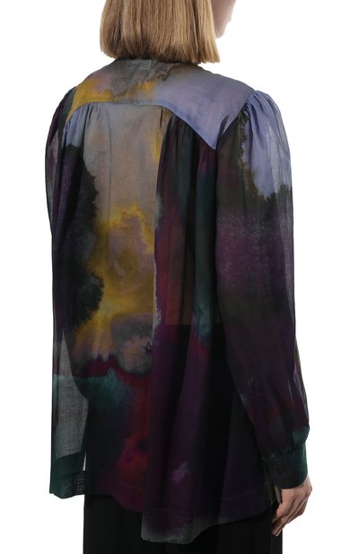 Хлопковая блузка DRIES VAN NOTEN, арт. 221-030751-4125, фото 4