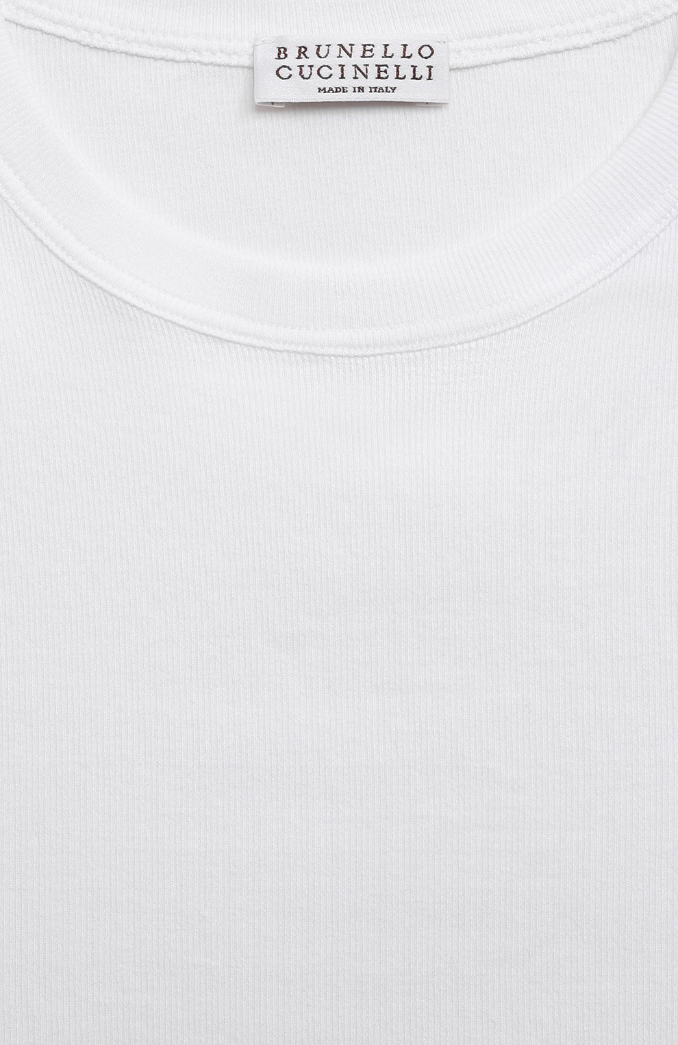 Хлопковый топ BRUNELLO CUCINELLI, арт. B0R41T852A, фото 3