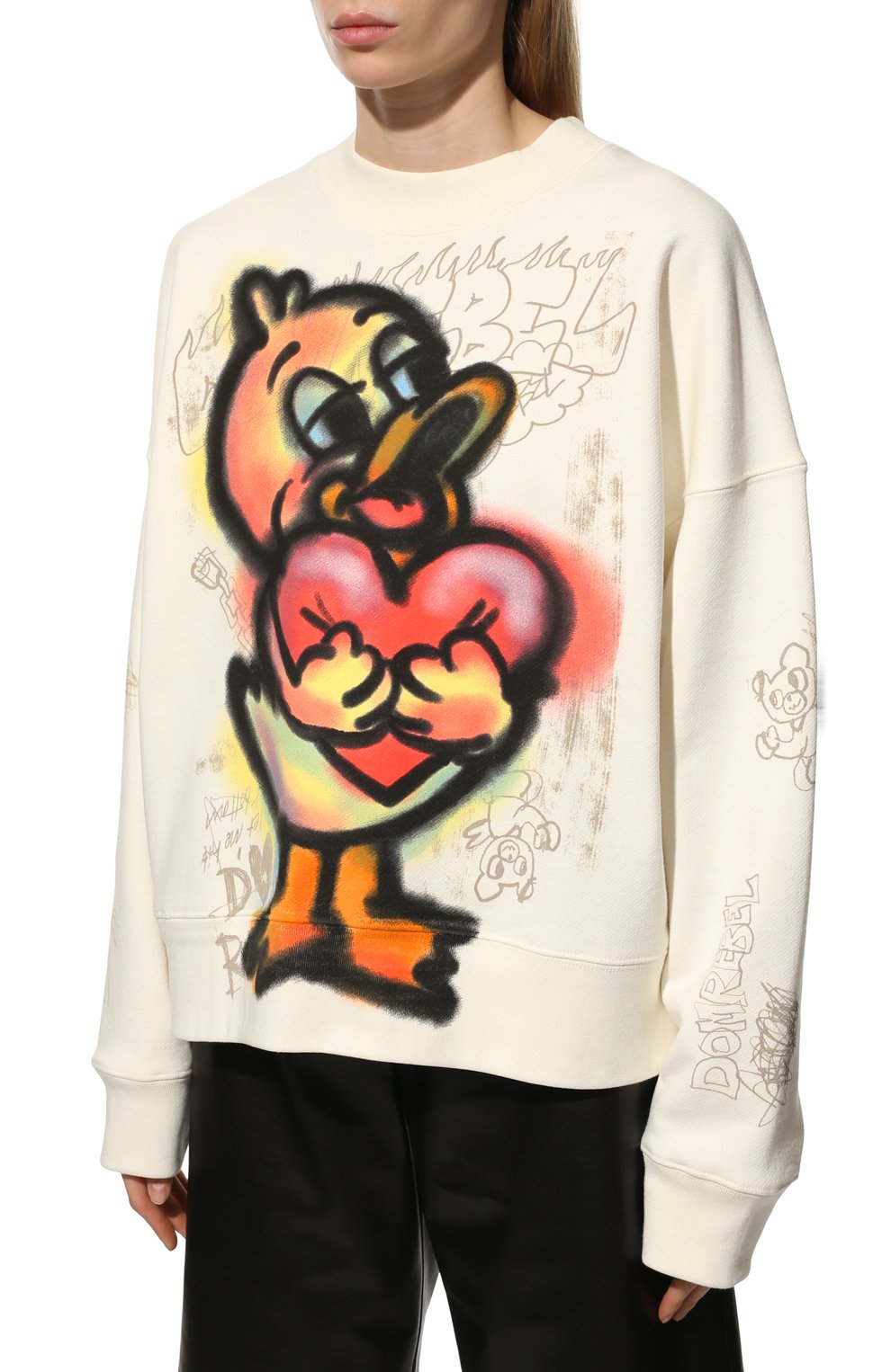 Хлопковый свитшот DOMREBEL, арт. DARLING/SWEATSHIRT/W, фото 3