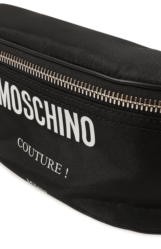 фото Текстильная поясная сумка moschino