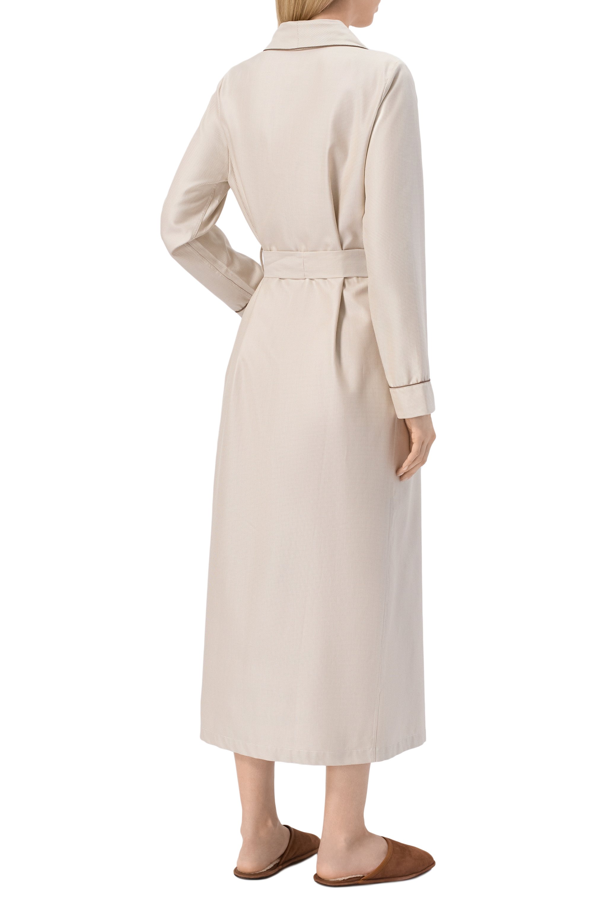 Хлопковый халат FRETTE, арт. 25109137 00F 00946, фото 4