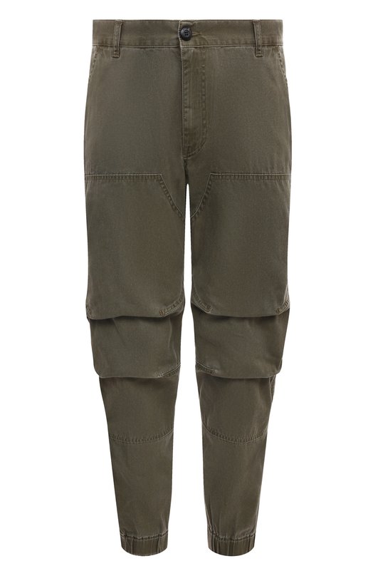 

Хлопковые джоггеры Dondup, Хаки