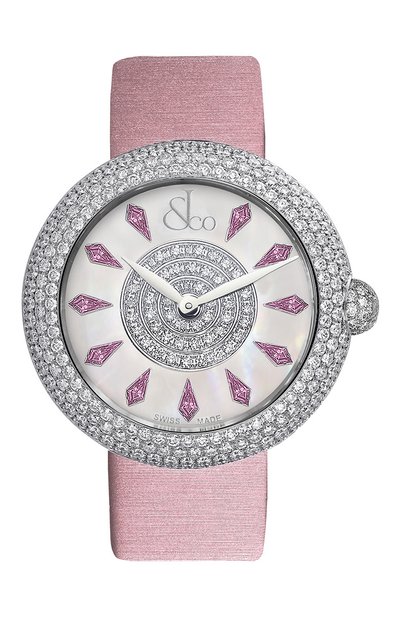 Женские часы pink sapphire JACOB AND CO, арт. BQ020.10.RH.KC.A