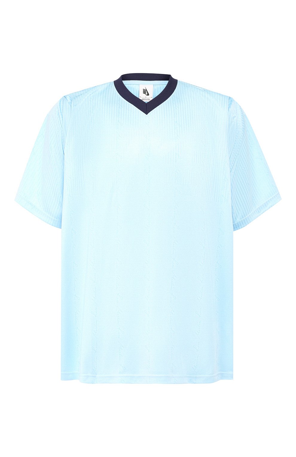 Футболка nike x martine rose NIKELAB голубого цвета по цене 11600 руб., арт. AQ8092-487, фото 1 Футболка nike x martine rose NIKELAB, арт. AQ8092-487, фото 1