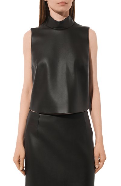 Кожаный топ AGREEG, арт. 24033134, фото 3