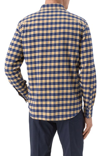 Хлопковая рубашка VALENTINO, арт. 6V3ABP90ALB, фото 4