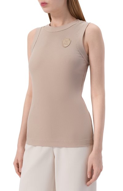 Хлопковый топ BRUNELLO CUCINELLI, арт. MG902VT100, фото 3