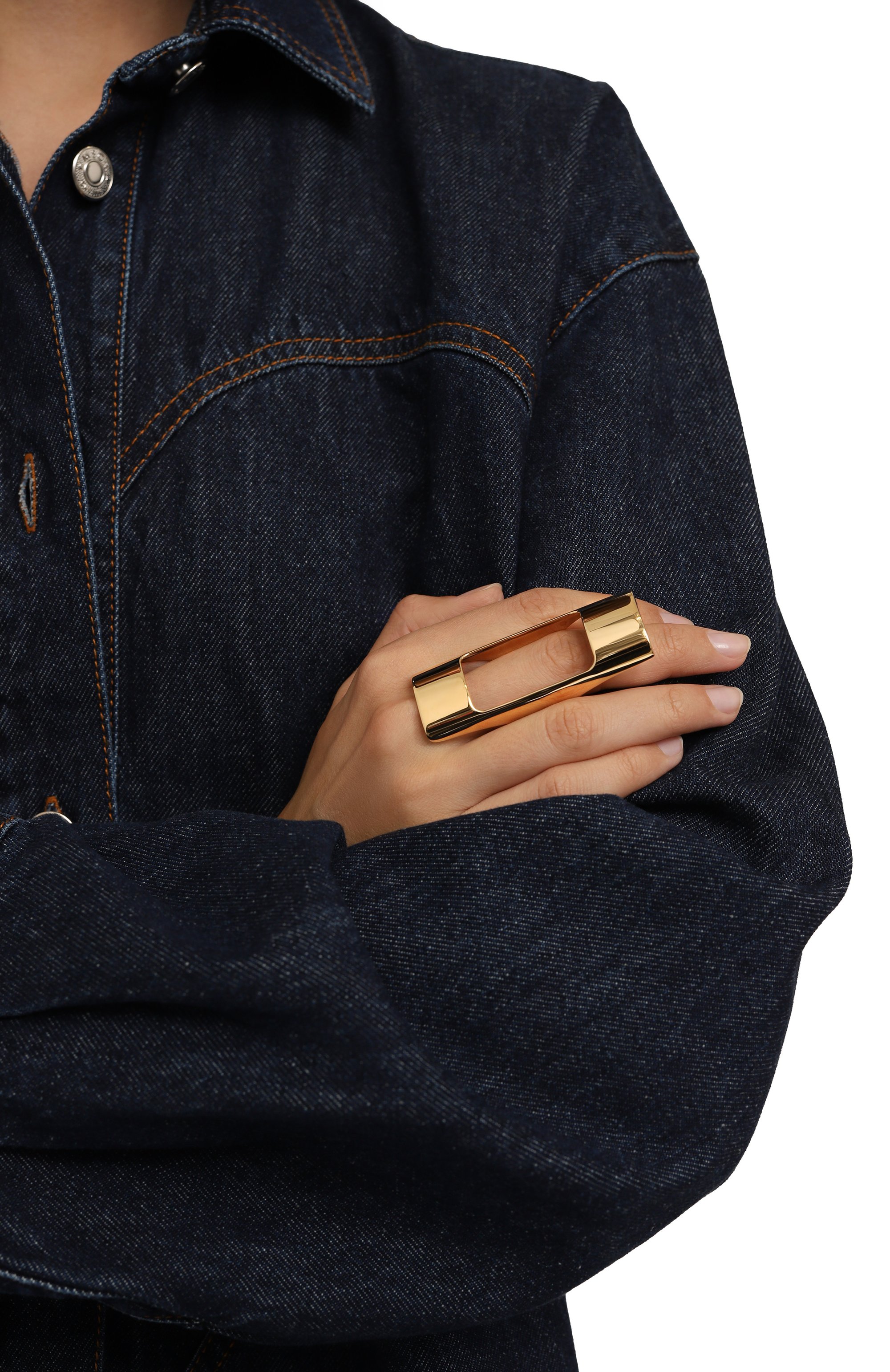 Кольцо VETEMENTS, арт. UE54RI140G 5100 BRASS, фото 2