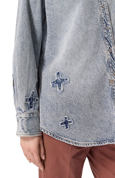 Джинсовая рубашка KSUBI, арт. WPS25SH002, фото 5