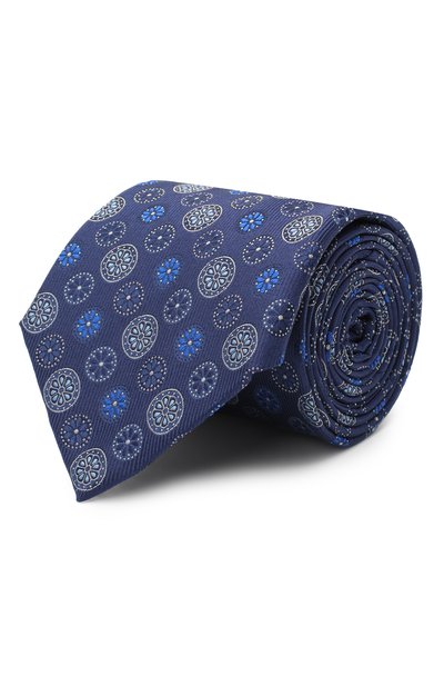 Мужской шелковый галстук CANALI, арт. 18/HJ02858