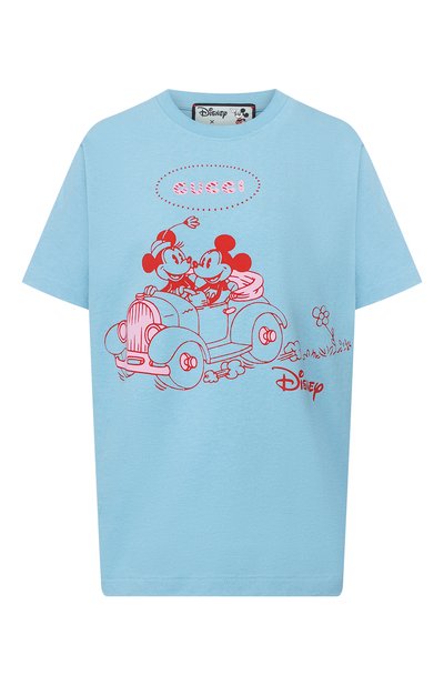 Женская хлопковая футблока disney x gucci GUCCI, арт. 580762/XJBYB