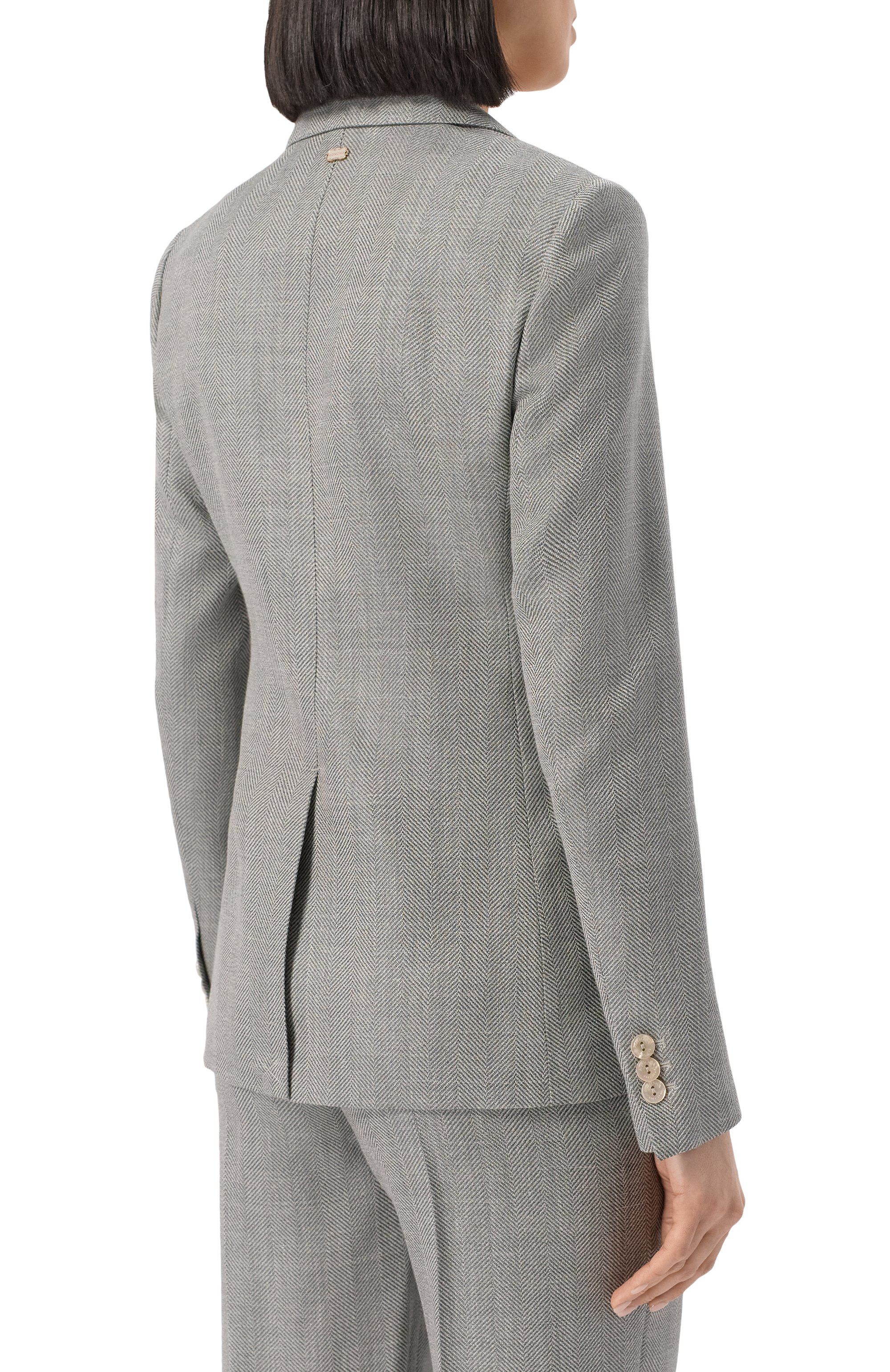 Жакет из шерсти и шелка AGNONA зеленого цвета по цене 351500 руб., арт. TX0805/R1015, фото 4 Жакет из шерсти и шелка AGNONA, арт. TX0805/R1015, фото 4