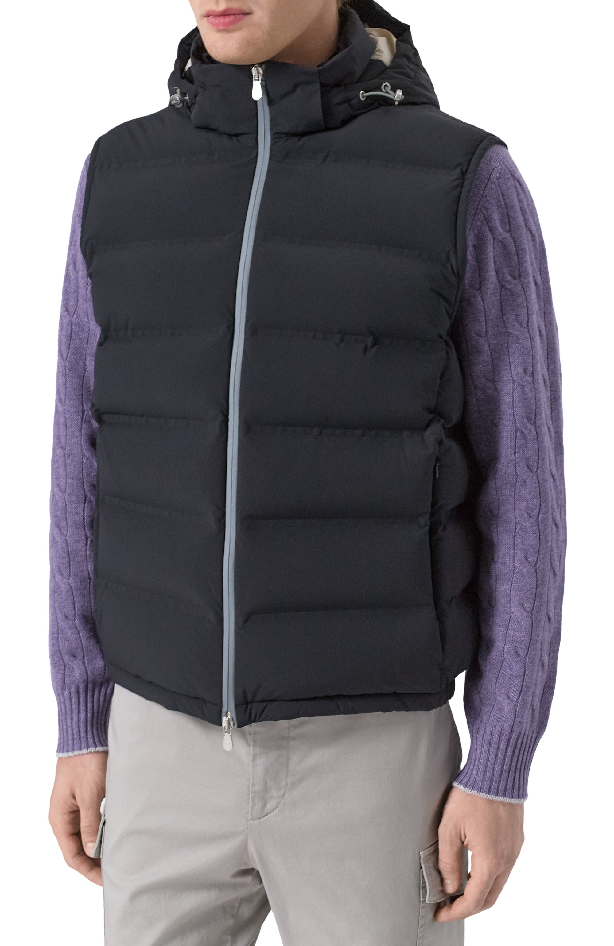 Пуховый жилет BRUNELLO CUCINELLI, арт. MM4911995, фото 3