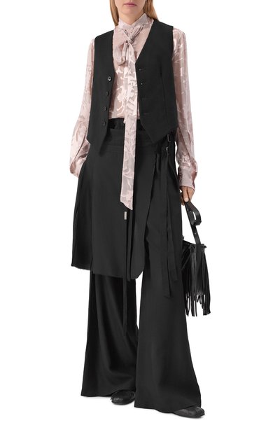 Женский хлопковый жилет ANN DEMEULEMEESTER, арт. B0013555/FA718