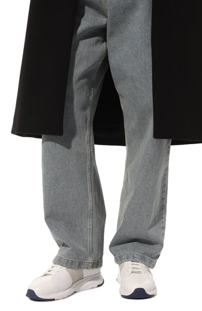 Кожаные кроссовки ZILLI, арт. H0094AM1013VSWR01, фото 3