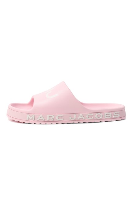 Детский шлепанцы MARC JACOBS (THE) светло-розового цвета, арт. W60529 | Фото 2 (Нос: Не проставлено; Материал сплава: Проставлено)
