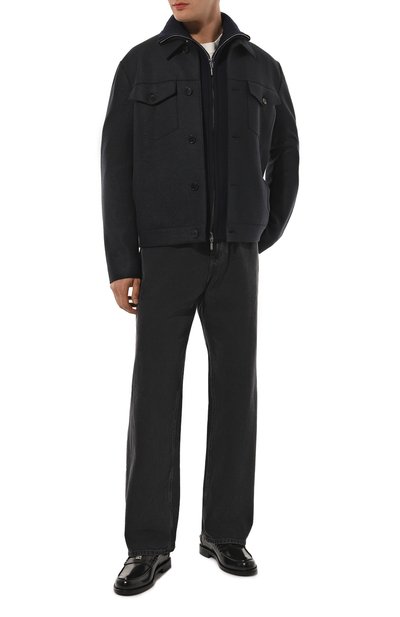 Кожаные лоферы mr g GIVENCHY, арт. BH202GH1NN, фото 2