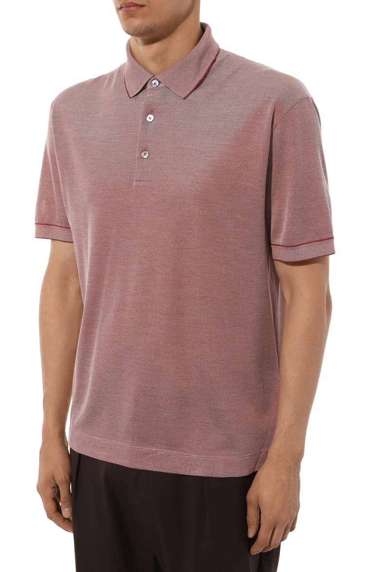 Шелковое поло ZEGNA, арт. UB330A5/B775R05, фото 1