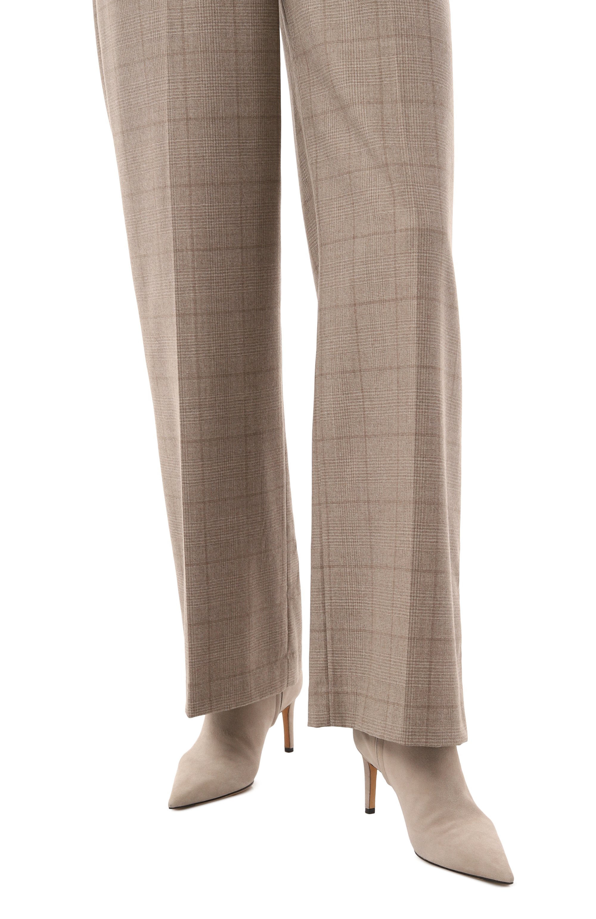 Замшевые ботильоны KITON, арт. D56823K0525F03, фото 3