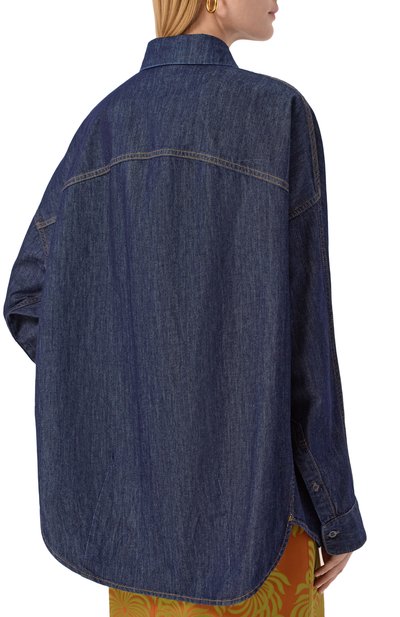 Джинсовая рубашка DRIES VAN NOTEN, арт. 010729-2382-507, фото 4