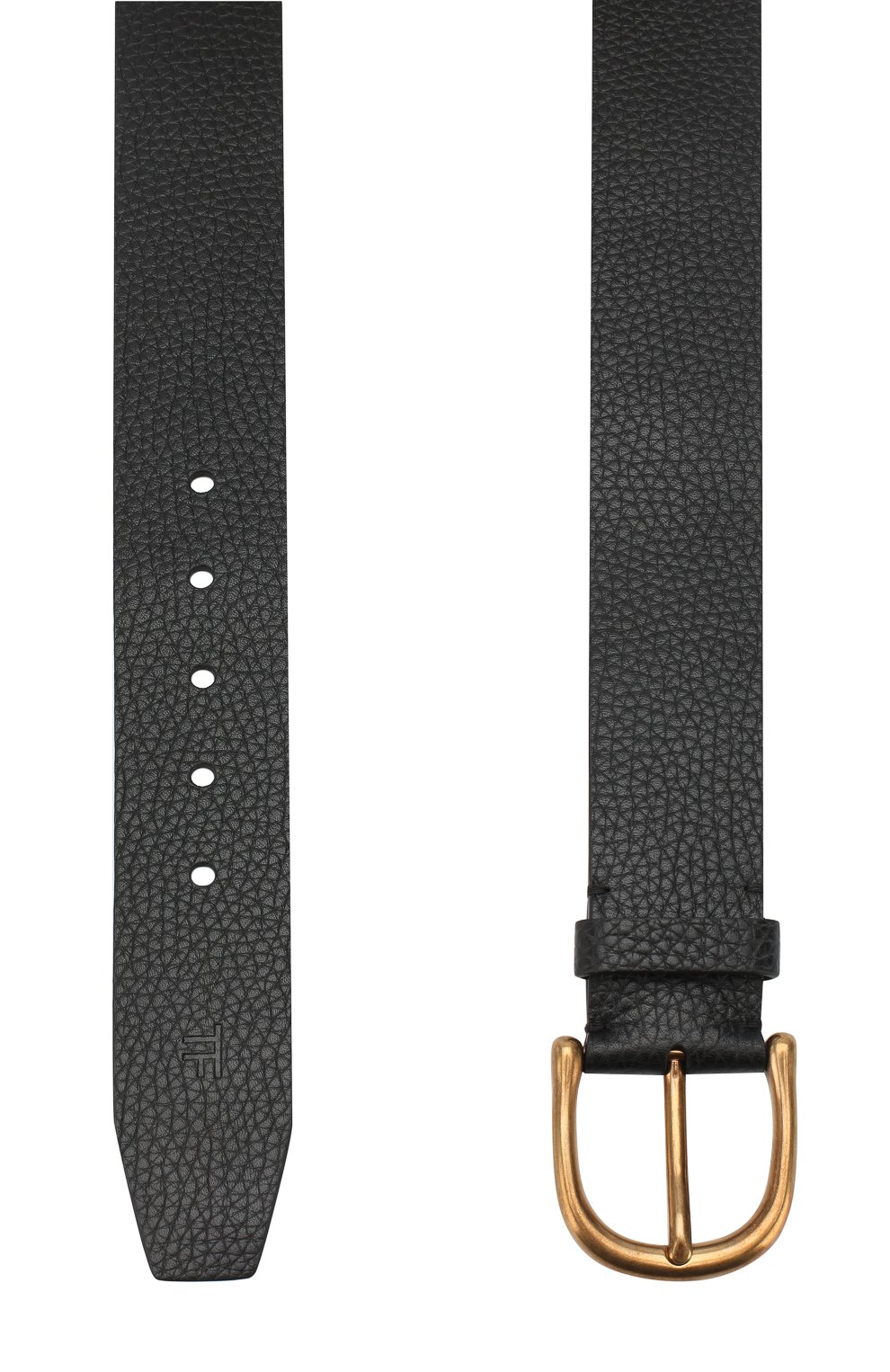 Кожаный ремень с металлической пряжкой TOM FORD, арт. TB210M-CM1, фото 2