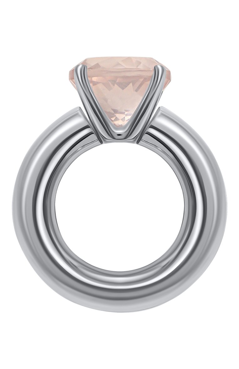 Кольцо cartoon ring с розовым кварцем MOONKA, арт. cr-r-qrz, фото 1