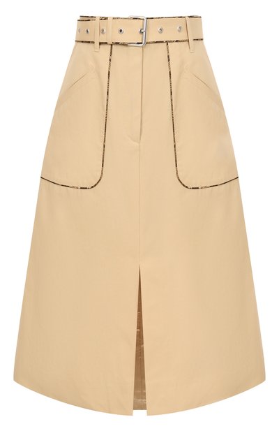 Женская хлопковая юбка DRIES VAN NOTEN, арт. 251-010809-1449