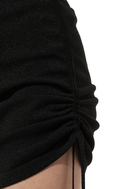 Шерстяная юбка P.A.R.O.S.H. черного цвета по цене 19150 руб., арт. LUX-D560572, фото 5 Шерстяная юбка P.A.R.O.S.H., арт. LUX-D560572, фото 5