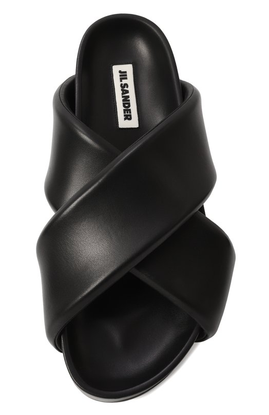Кожаные шлепанцы Jil Sander J32WP0001/P5810 Чёрный  J32WP0001/P5810 Фото 6