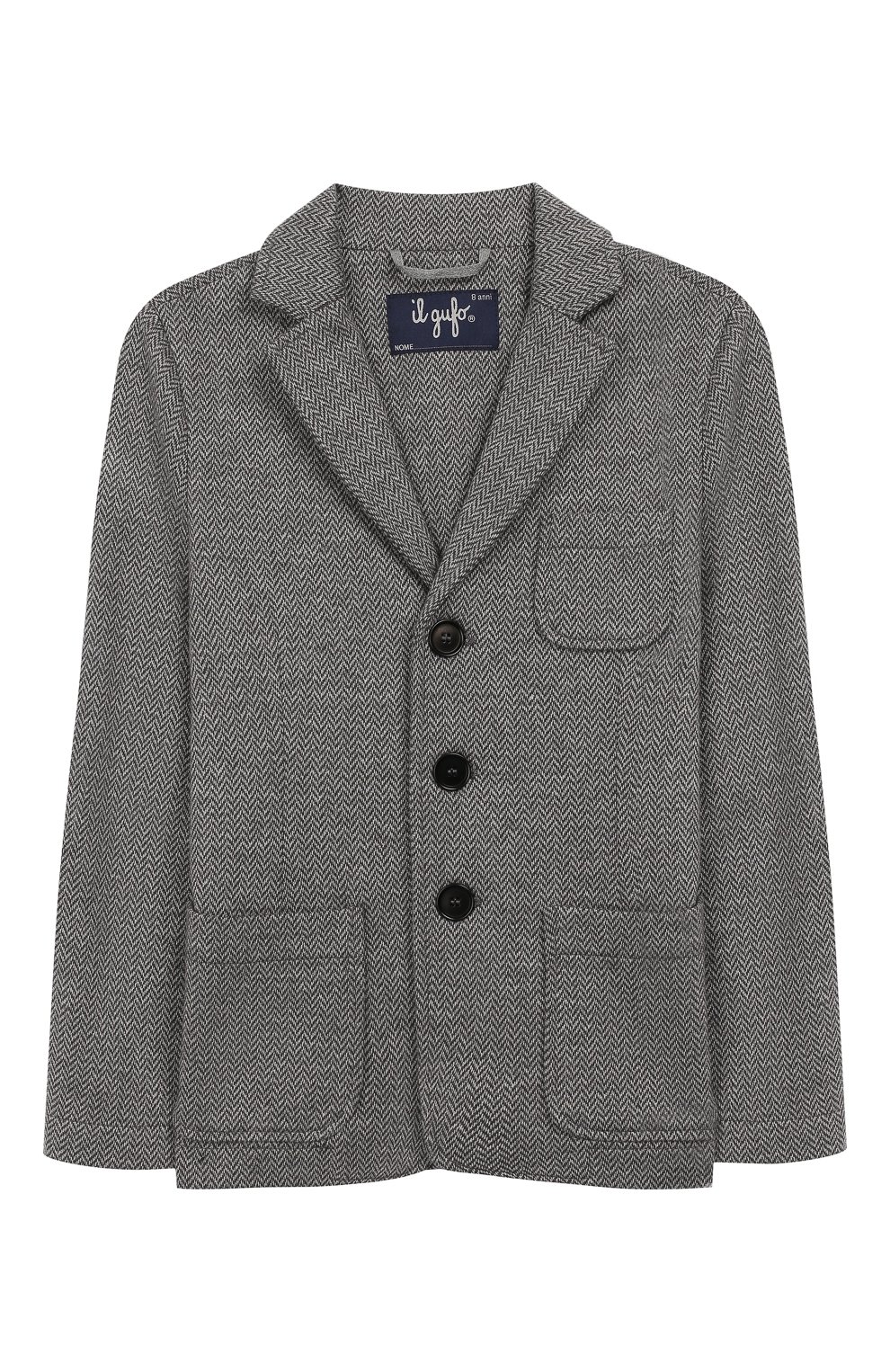 Хлопковый пиджак IL GUFO, арт. A19BF011M5031/5А-8А, фото 1